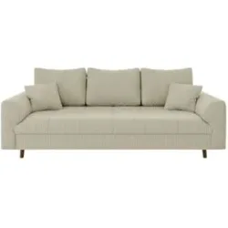 S-STYLE Einzelsofa  Maya ¦ beige ¦ Maße (cm): B: 210 H: 81