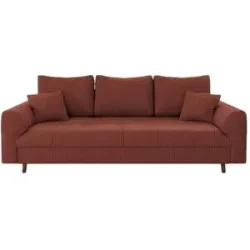 S-STYLE Einzelsofa  Maya ¦ rot ¦ Maße (cm): B: 210 H: 81