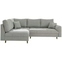 S-STYLE Ecksofa  Maya ¦ grau ¦ Maße (cm): B: 231 H: 81