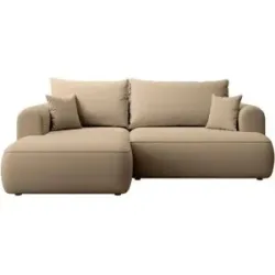 Selsey Ecksofa Ovo Mini   ¦ beige ¦ Maße (cm): B: 238 H: 93