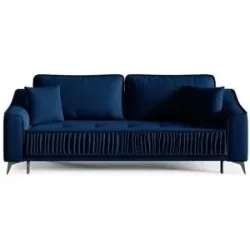 Selsey Schlafsofa Louisos   ¦ blau ¦ Maße (cm): B: 249 H: 100