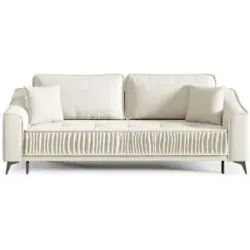 Selsey Schlafsofa Louisos   ¦ creme ¦ Maße (cm): B: 249 H: 100