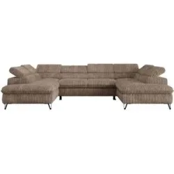 HOFFNER, Höffner Wohnlandschaft  Peter ¦ braun ¦ Maße (cm): B: 346 H: 76