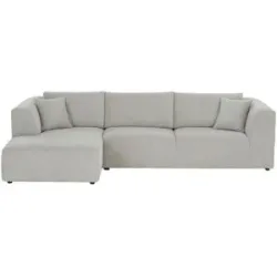 Höffner Ecksofa  Jazz ¦ grau ¦ Maße (cm): B: 289 H: 77 T: 168.0