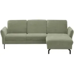 meinSofa Ecksofa  Pia ¦ grün ¦ Maße (cm): B: 234 H: 91 T: 168.0