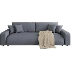 S-STYLE Einzelsofa  Emma ¦ grau ¦ Maße (cm): B: 234 H: 78