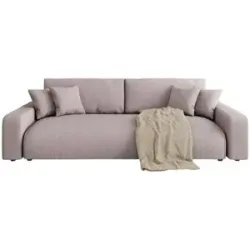 S-STYLE Einzelsofa  Emma ¦ rosa/pink ¦ Maße (cm): B: 234 H: 78