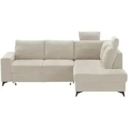 uno Ecksofa  Salamanca ¦ creme ¦ Maße (cm): B: 248 H: 104 T: 189.0