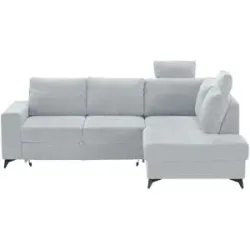 uno Ecksofa  Salamanca ¦ grau ¦ Maße (cm): B: 248 H: 104 T: 189.0