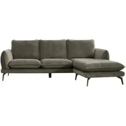 Höffner Ecksofa  Maaika ¦ grau ¦ Maße (cm): B: 212 H: 87 T: 162.0