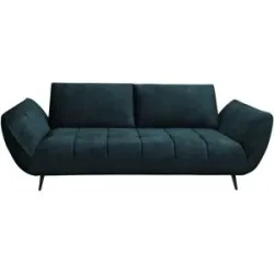 Bobb Sofa 2 5 -sitzig mit Sitztiefenverstellung Carly ¦ blau ¦ Maße (cm): B: 240