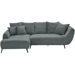 Bobb Ecksofa  Bellani III ¦ schwarz ¦ Maße (cm): B: 279 H: 98 T: 192.0