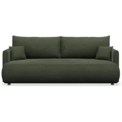 Selsey Schlafsofa  Ovo ¦ grün ¦ Maße (cm): B: 226 H: 90