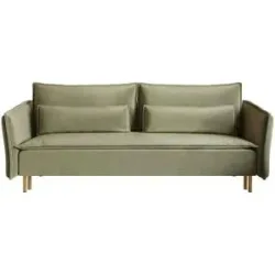 Selsey Schlafsofa  Ummo ¦ grün ¦ Maße (cm): B: 230 H: 88