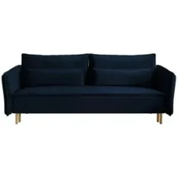 Selsey Schlafsofa  Ummo ¦ blau ¦ Maße (cm): B: 230 H: 88