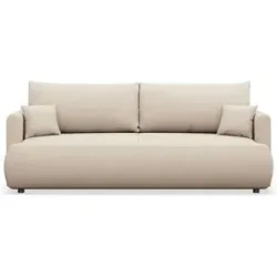 Selsey Schlafsofa  Ovo ¦ creme ¦ Maße (cm): B: 226 H: 90