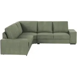 HOFFNER, Höffner Ecksofa  Renée ¦ grün ¦ Maße (cm): B: 280 H: 90 T: 280.0
