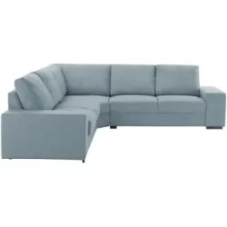 Höffner Ecksofa  Reneé ¦ blau ¦ Maße (cm): B: 280 H: 90 T: 280.0