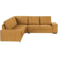 Höffner Ecksofa  Reneé ¦ gelb ¦ Maße (cm): B: 280 H: 90 T: 280.0