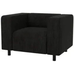 S-STYLE Sessel  Oskar ¦ schwarz ¦ Maße (cm): B: 95 H: 65