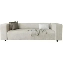 S-STYLE Einzelsofa  Oskar ¦ beige ¦ Maße (cm): B: 175 H: 65