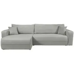 Höffner Ecksofa mit Schlaffunktion Oreon ¦ grau ¦ Maße (cm): B: 272 H: 82