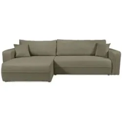 Höffner Ecksofa mit Schlaffunktion Oreon ¦ braun ¦ Maße (cm): B: 272 H: 82