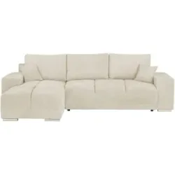 uno Ecksofa mit Schlaffunktion Barco ¦ beige ¦ Maße (cm): B: 296 H: 89 T: 182.0