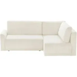 Höffner Ecksofa mit Schlaffunktion Malyn ¦ beige ¦ Maße (cm): B: 235 H: 90 T: 160.0
