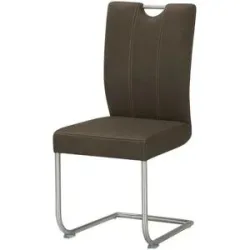 Höffner Schwingstuhl  Pina ¦ braun ¦ Maße (cm): B: 46 H: 99 T: 56.0
