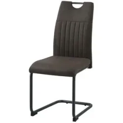 Höffner Schwingstuhl  Leif ¦ braun ¦ Maße (cm): B: 43 H: 97 T: 59.0