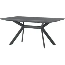 uno Esstisch ausziehbar Joris ¦ grau ¦ Maße (cm): B: 90 H: 76