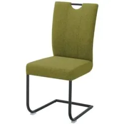 Höffner Polsterschwingstuhl  3061 ¦ grün ¦ Maße (cm): B: 46 H: 99 T: 56.0