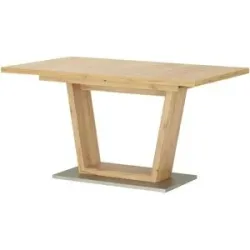 Höffner Esstisch ausziehbar Pina ¦ holzfarben ¦ Maße (cm): B: 90 H: 76