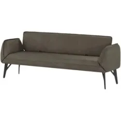 Höffner Funktionsbank Leder Drive ¦ braun ¦ Maße (cm): B: 238 H: 91 T: 66.0