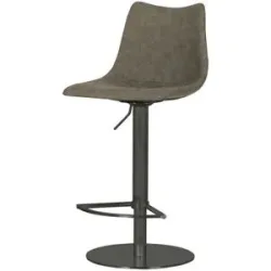 Höffner Barhocker  MyToby ¦ braun ¦ Maße (cm): B: 43 T: 50.0