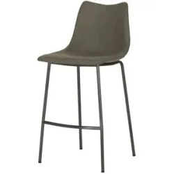 Höffner Tresenhocker  MyToby ¦ braun ¦ Maße (cm): B: 49 H: 99,5 T: 50.0