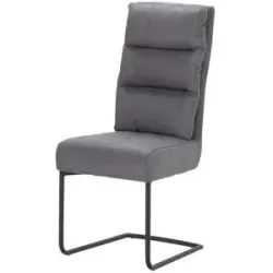 Höffner Schwingstuhl  Tamme ¦ grau ¦ Maße (cm): B: 43 H: 99 T: 62.0