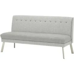 Barnickel Küchensofa  Tabea ¦ grau ¦ Maße (cm): B: 126 H: 92 T: 72.0