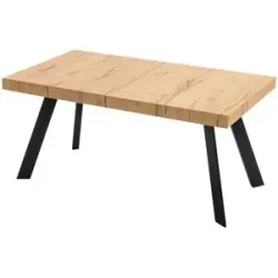 Connubia Esstisch ausziehbar Bold ¦ holzfarben ¦ Maße (cm): B: 90 H: 76