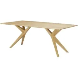 Höffner Esstisch  Ypsilon ¦ holzfarben ¦ Maße (cm): B: 100 H: 76