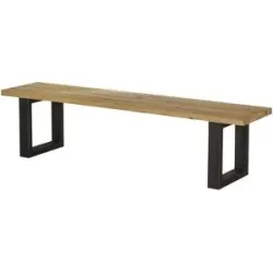 Gray & Jones Kufen-Sitzbank  Black Coast One ¦ holzfarben ¦ Maße (cm): B: 40 H: