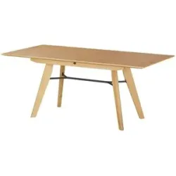 Höffner Esstisch ausziehbar 4402 ¦ holzfarben ¦ Maße (cm): B: 90 H: 75