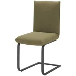 Koinor Polsterschwingstuhl  Dining System 3 ¦ grün ¦ Maße (cm): B: 48 H: 94 T: