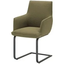 Koinor Polsterschwingstuhl  Dining System 3 ¦ grün ¦ Maße (cm): B: 57 H: 95 T: