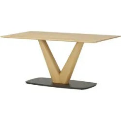 Koinor Säulentisch massiv  Dining System 3 ¦ holzfarben ¦ Maße (cm): B: 80 H: 76