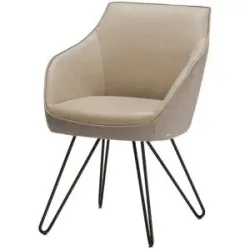 Koinor Armlehnstuhl  Dining System 4 ¦ beige ¦ Maße (cm): B: 60 H: 84 T: 67.0