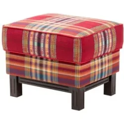 Höffner Hocker  Newport ¦ mehrfarbig ¦ Maße (cm): B: 48 H: 45 T: 58.0