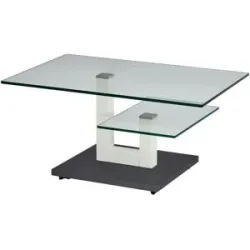 Höffner Couchtisch  Hadar ¦ weiß ¦ Maße (cm): B: 60 H: 42,5