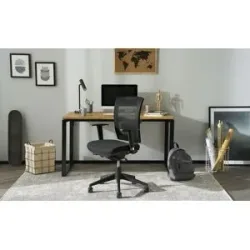 Höffner Bürodrehstuhl  Brigach ¦ schwarz ¦ Maße (cm): B: 63 H: 98 T: 63.0